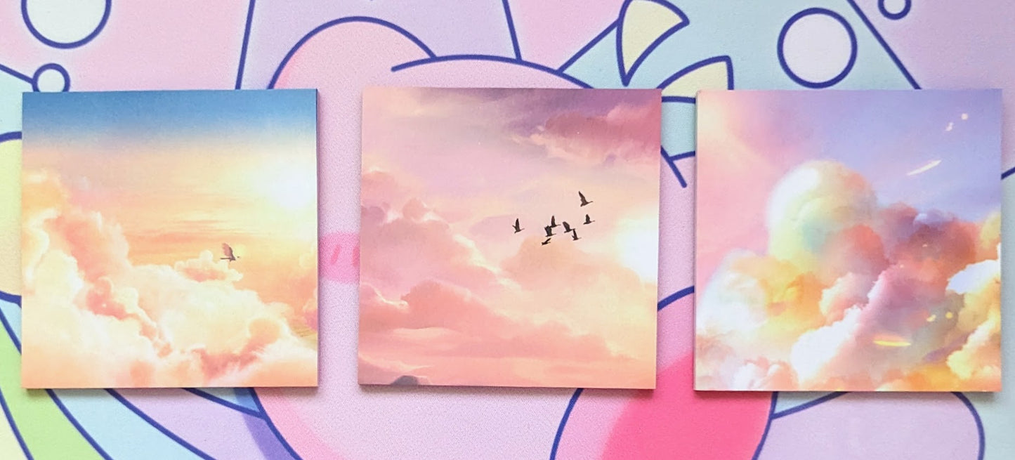Kawaii Sky Sticky Notes