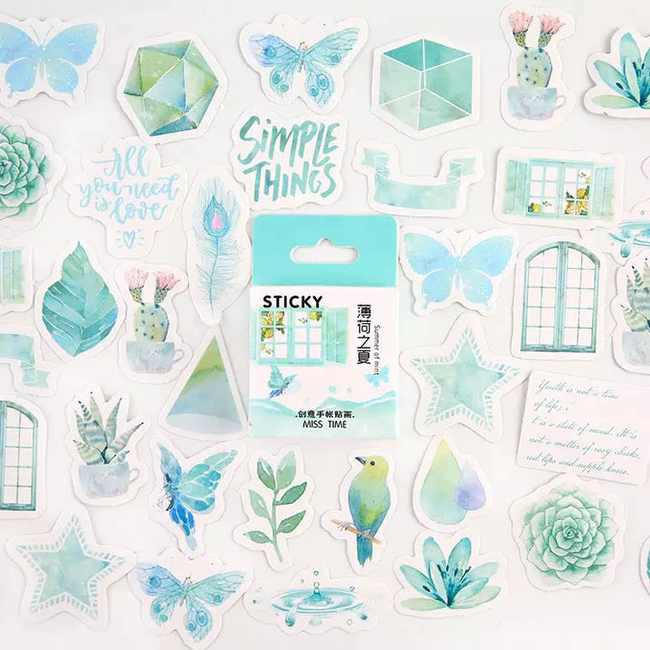 Kawaii Aesthetic Cute Scrapbooking Stickers