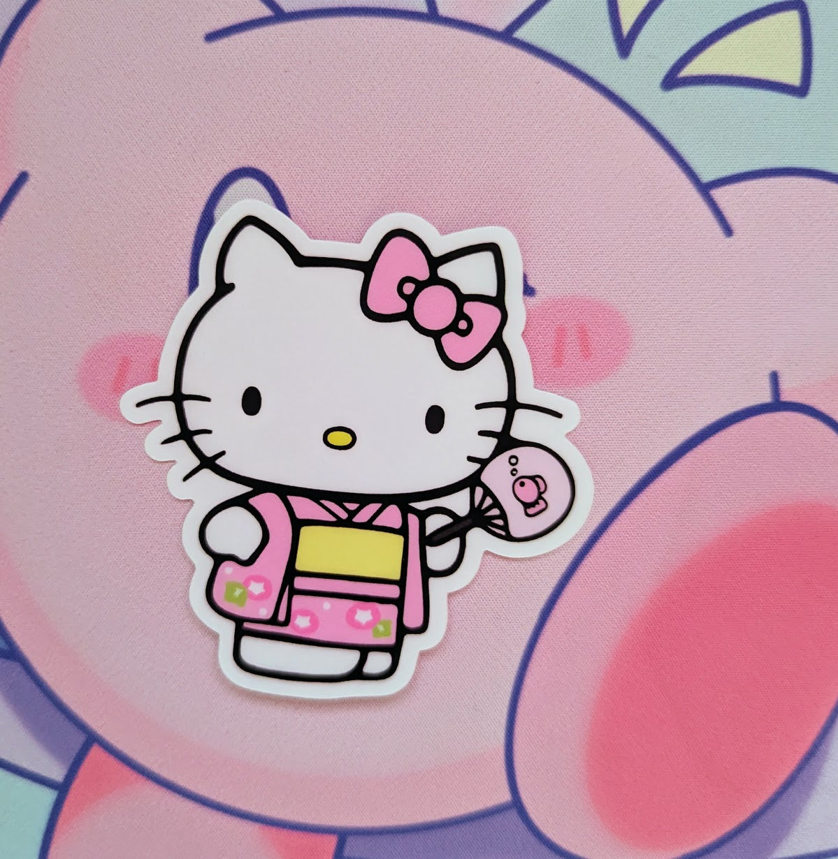 Hello Kitty Kimono Sticker