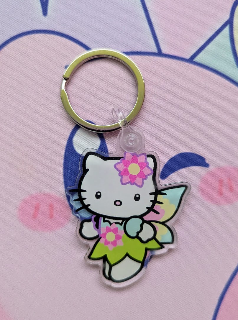 Hello Kitty Fairy Keychain