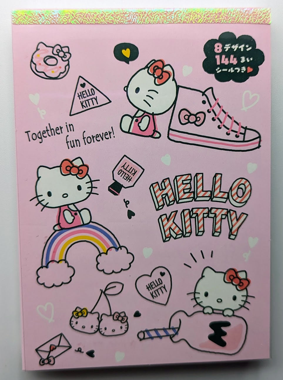 Hello Kitty Notepads with Stickers
