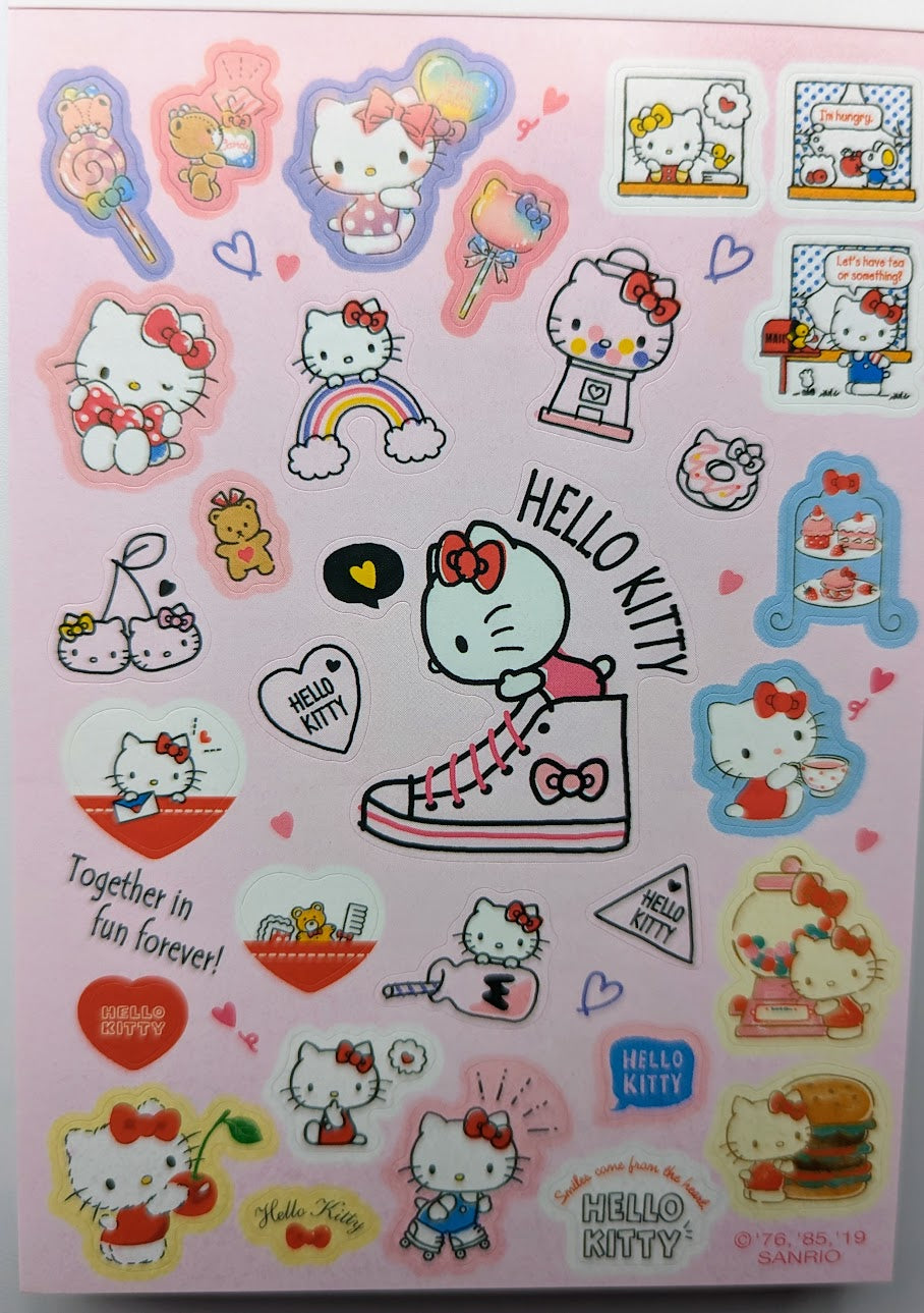 Hello Kitty Notepads with Stickers